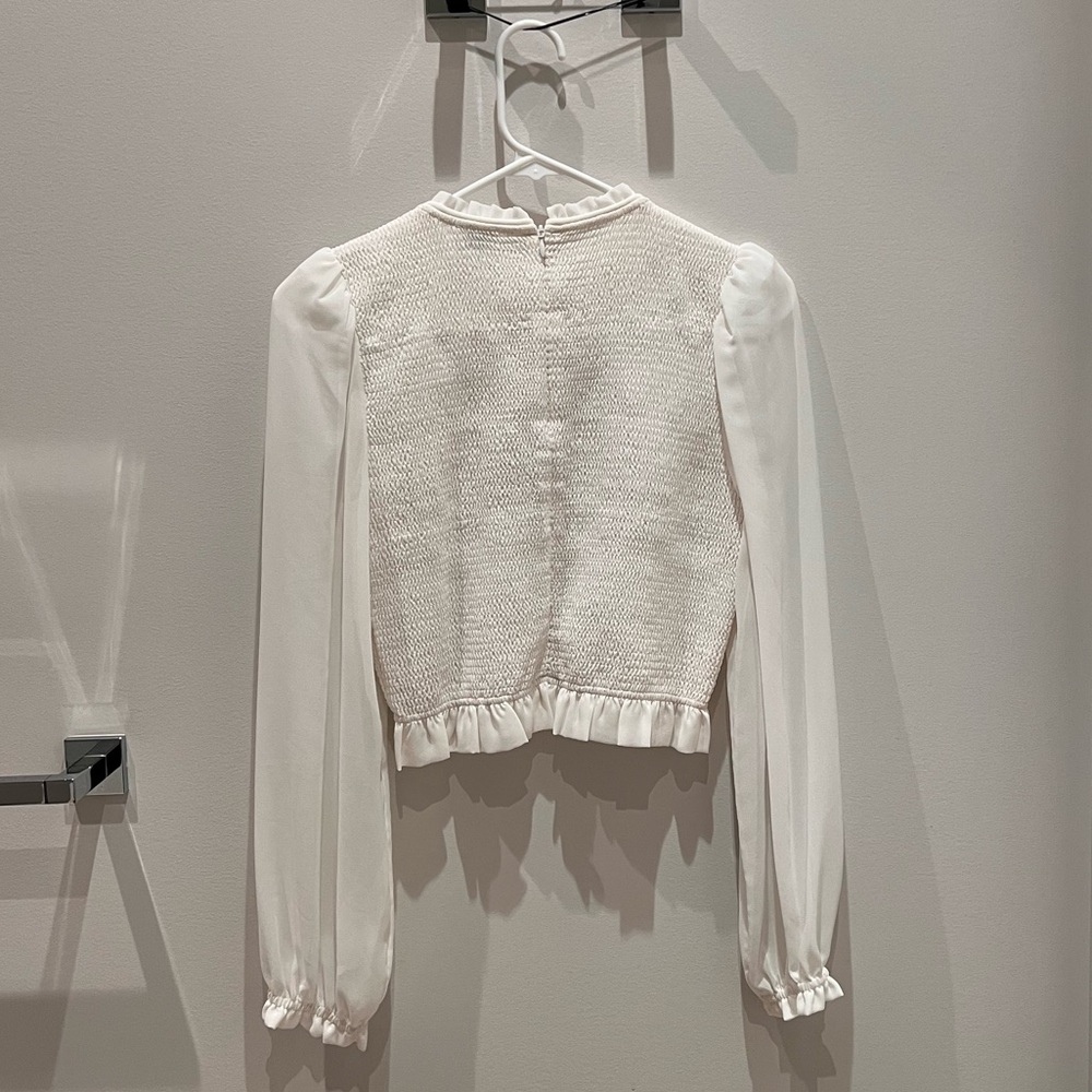 Aritzia Wilfred Tempest Blouse - Cream - Picture 9 of 13